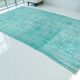 Tapis vintage turquoise