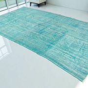 Tapis vintage turquoise