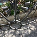 Sputnik signature metal chandelier