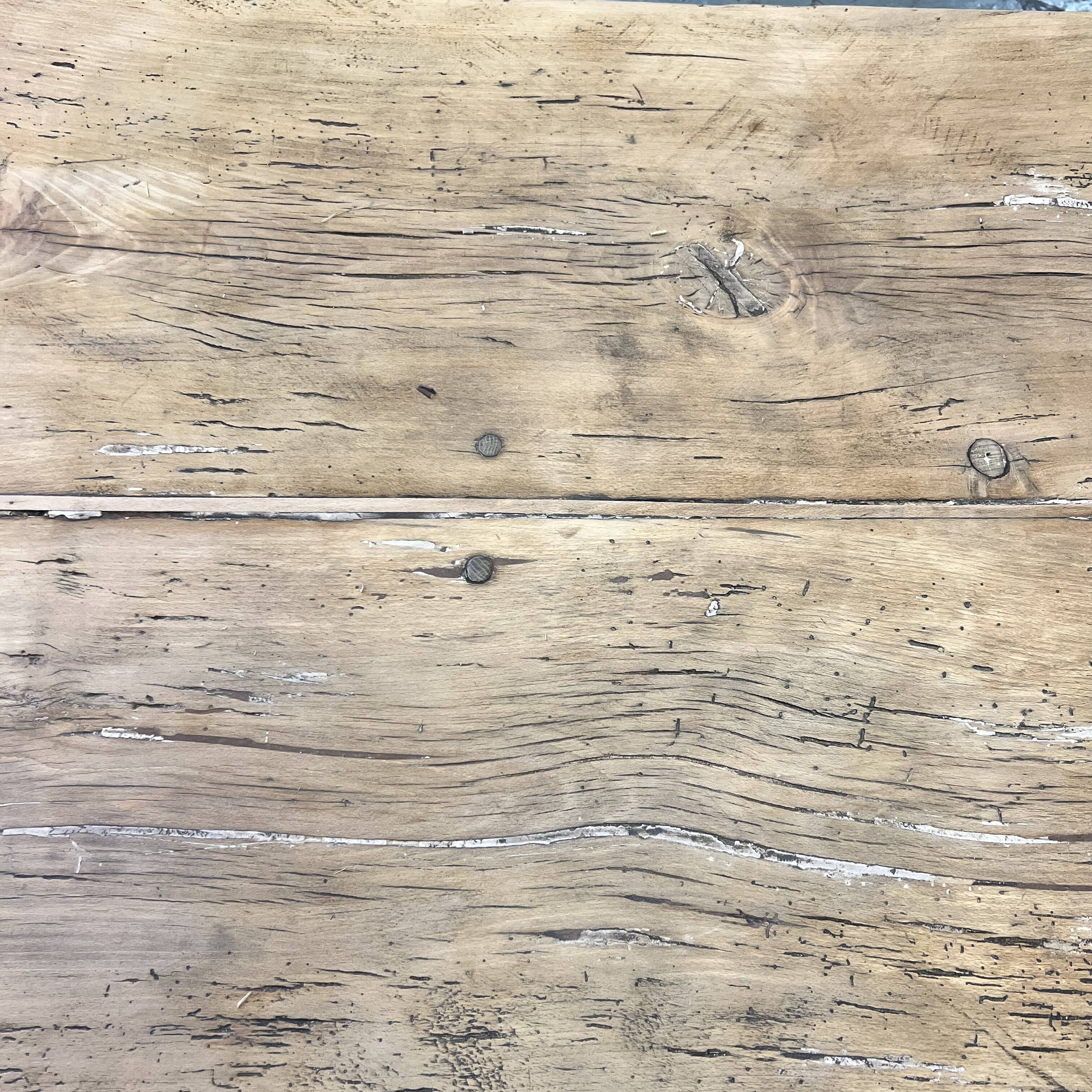 Table de ferme en chêne XXL