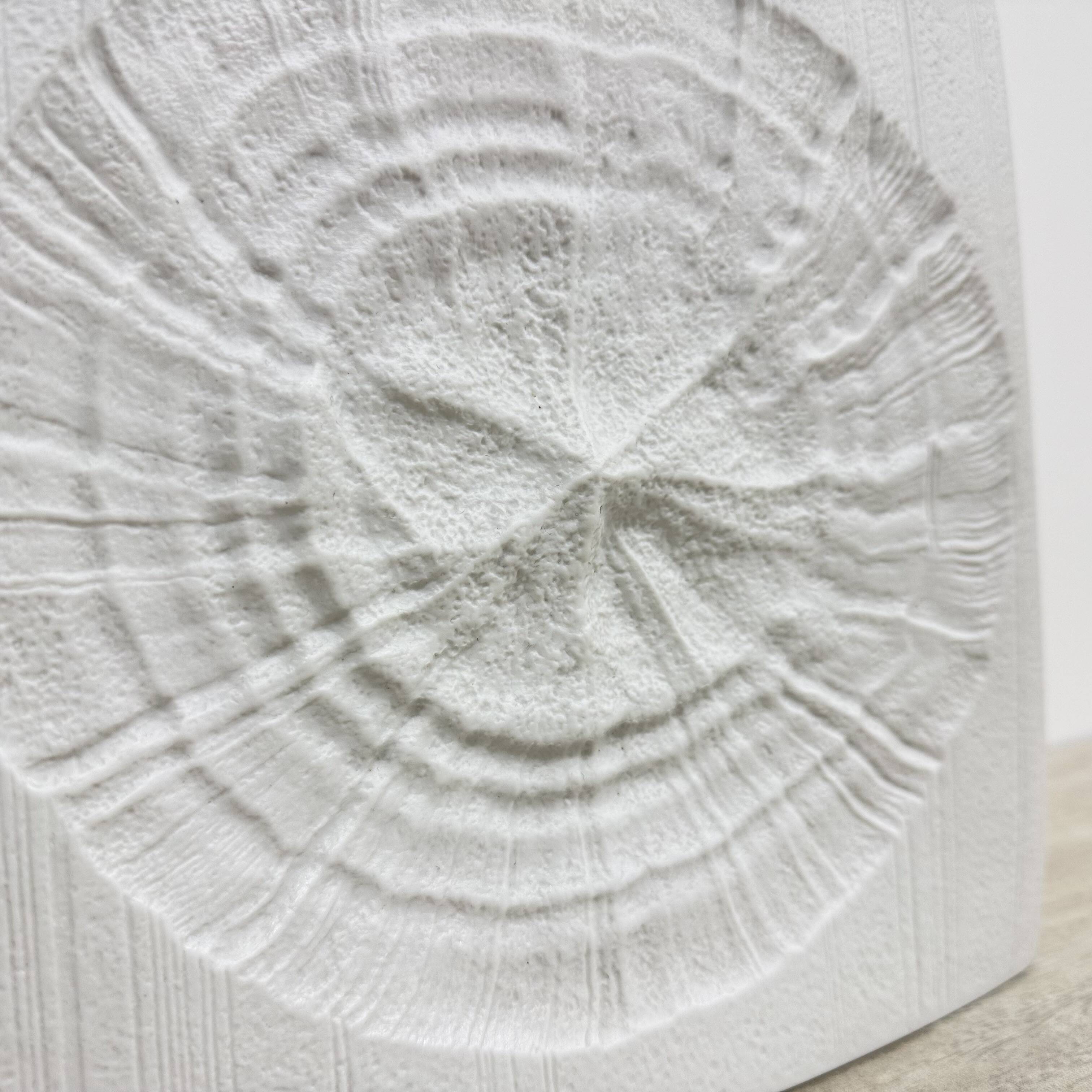 Rare Rosenthal Martin Freyer white ceramic vase , 1960’s