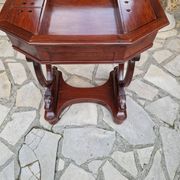 Restoration Period Work Table in Mahogany