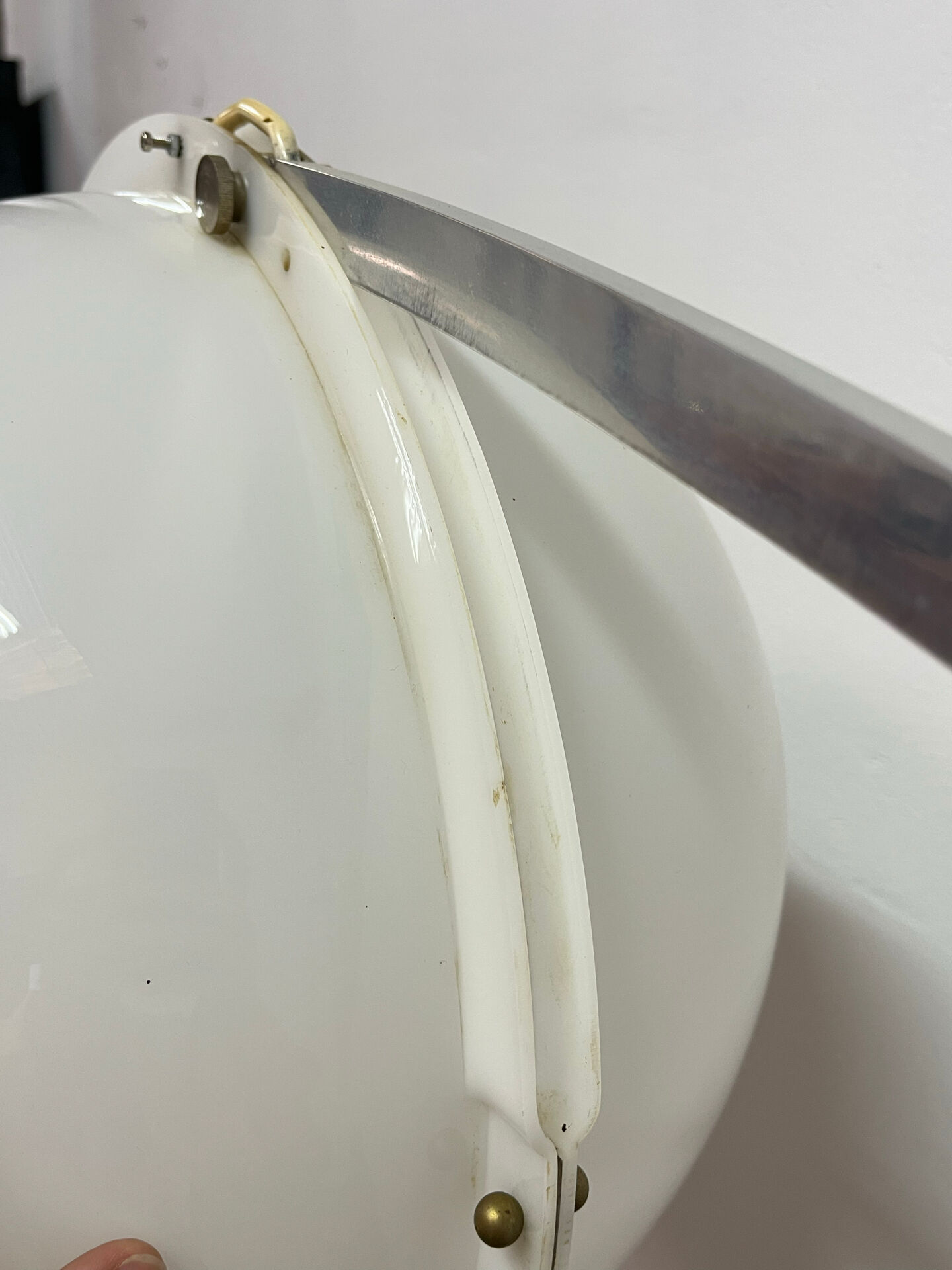 Arc floor lamp Guzzini 1970s
