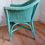 Rattan armchair