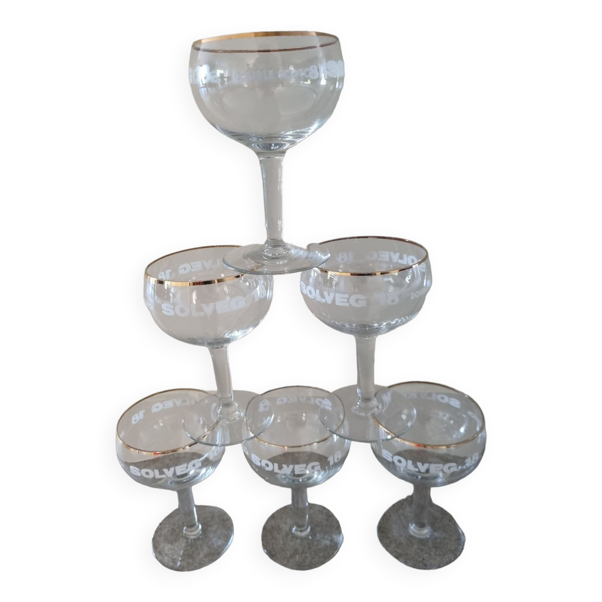 Coupe Centre De Table Vintage En Verre - Cristalerie Italy - Années 60/70 - Très Bon état