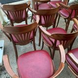 Set of bistro armchairs (14 armchairs)