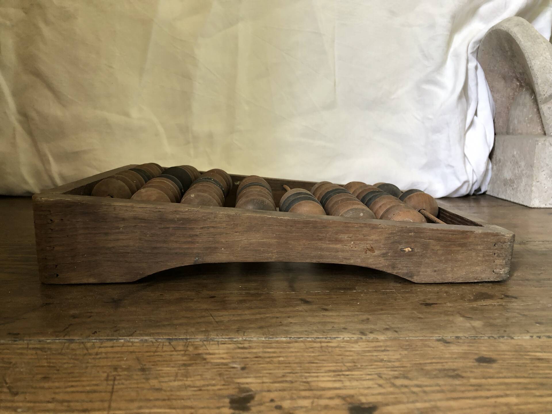 Wooden abacus