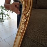 Vintage Rococo Louis XV style mirror 80*46cm
