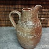 Stoneware pitcher