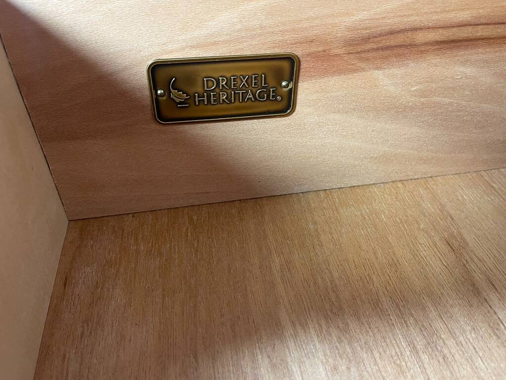 Drexel Heritage 1970s Campaign Dry Bar / Buffet Server