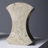 Lampes de table en travertin par Giuliano Cesari et Enrico Panzeri pour Nucleo Sormani, 1971