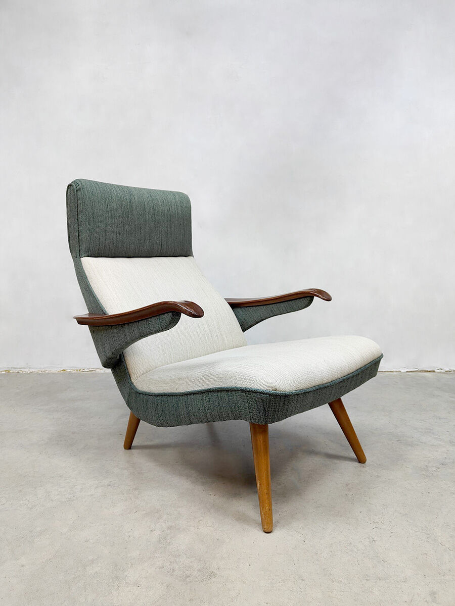 Scandinavian modern design armchair 'Duo tone'