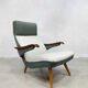 Scandinavian modern design armchair 'Duo tone'