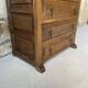 Scottish chest of drawers in olive wood – 6 drawers