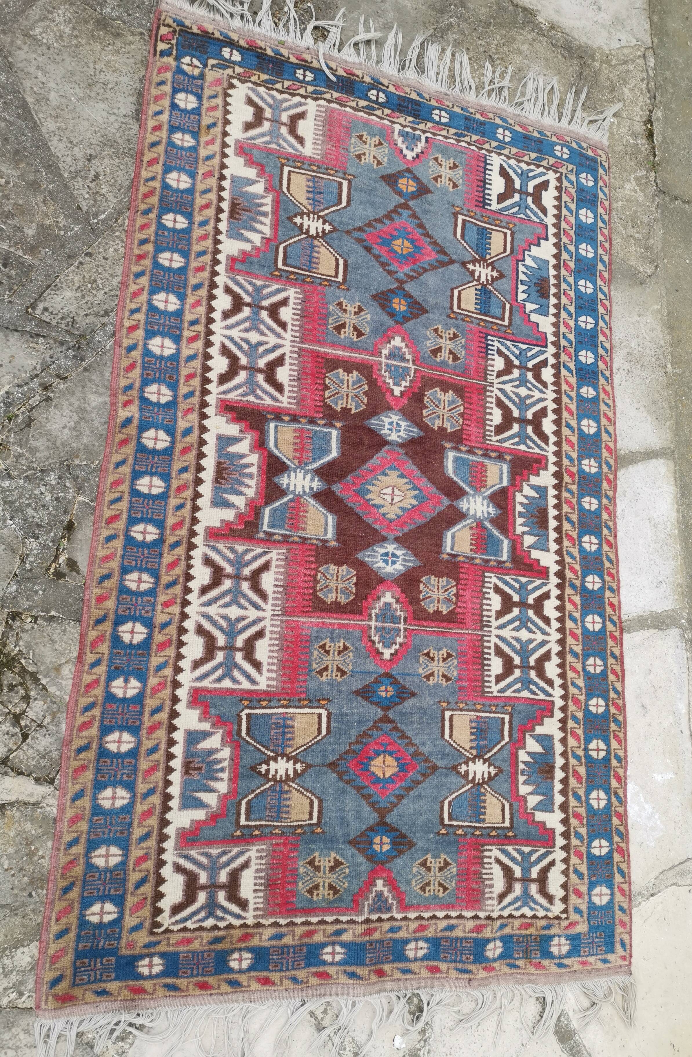 Old oriental rug