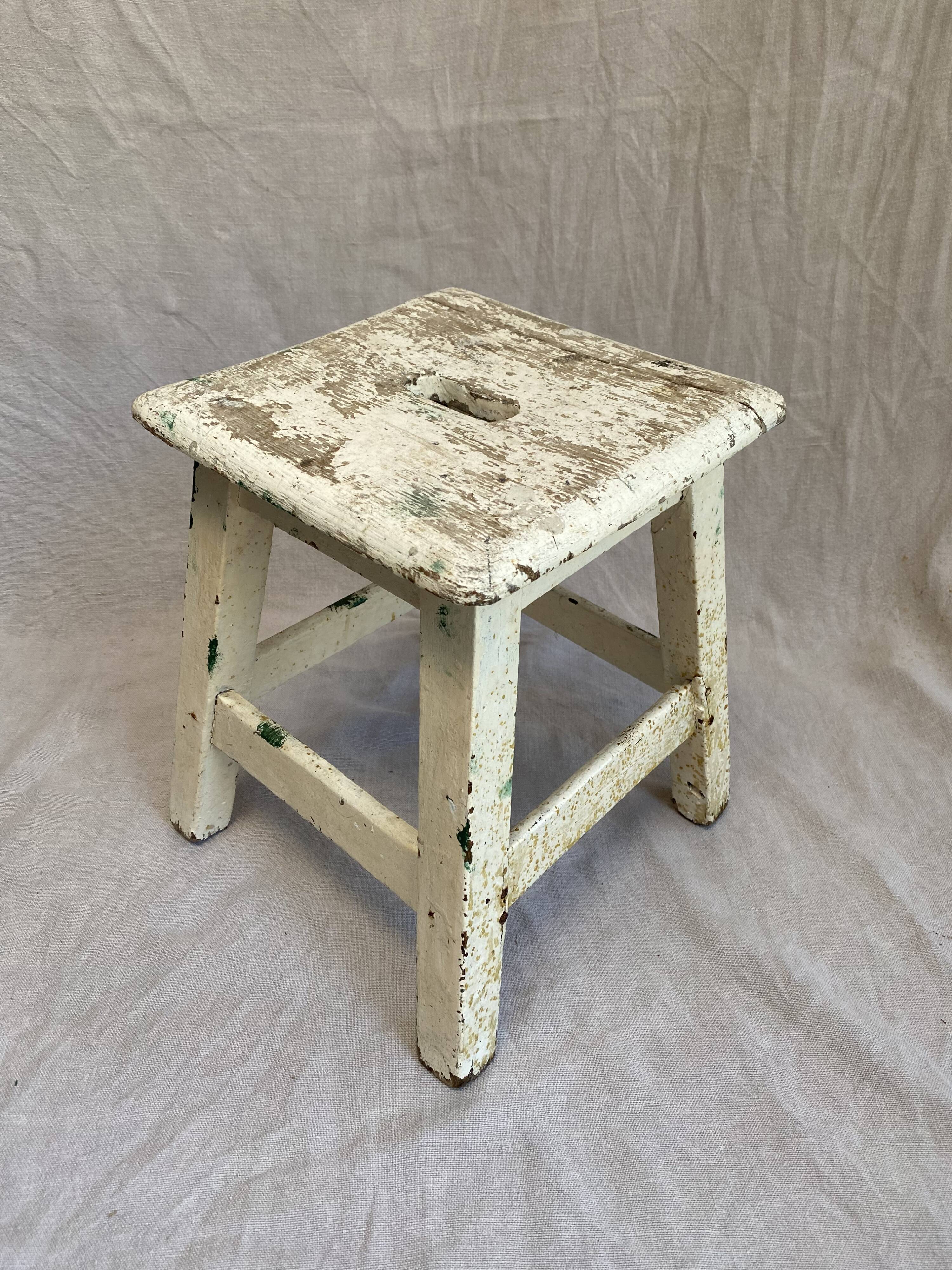 Old low stool