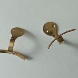 Pair of hooks vintage coat rack