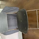 Lot de 4 chaises industrielles pliantes