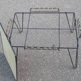 Side table vintage legs Eiffel 1950