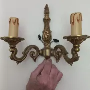 Set of two wall sconces