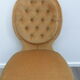 Gold low chair