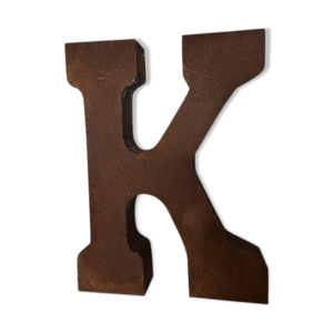 lettre industrielle k