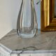 Blown glass vase stamped Art Vannes France