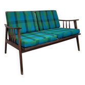 Banquette canapé scandinave vintage 2 places -1950s
