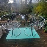 Pair of panam armchairs