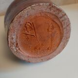 Bottle and jug in artisanal glazed stoneware from the Cotentin
