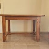 Solid wood table
