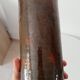 Vase rouleau vintage en grès années 50