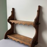 Antique spice shelf