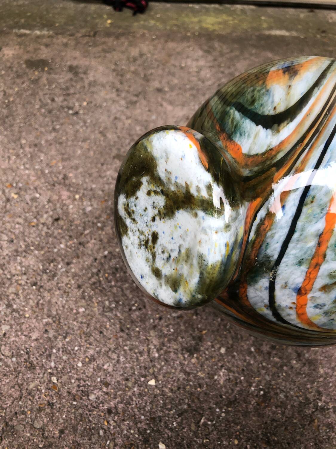 Murano vase from Florence, Italy, 1970s