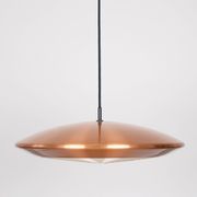 Vintage Danish pendant lamp Diskos by Jo Hammerborg, Fog and Morup, 1965