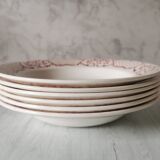 Set of 6 hollow plates Versailles