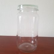 Excelsior glass jar