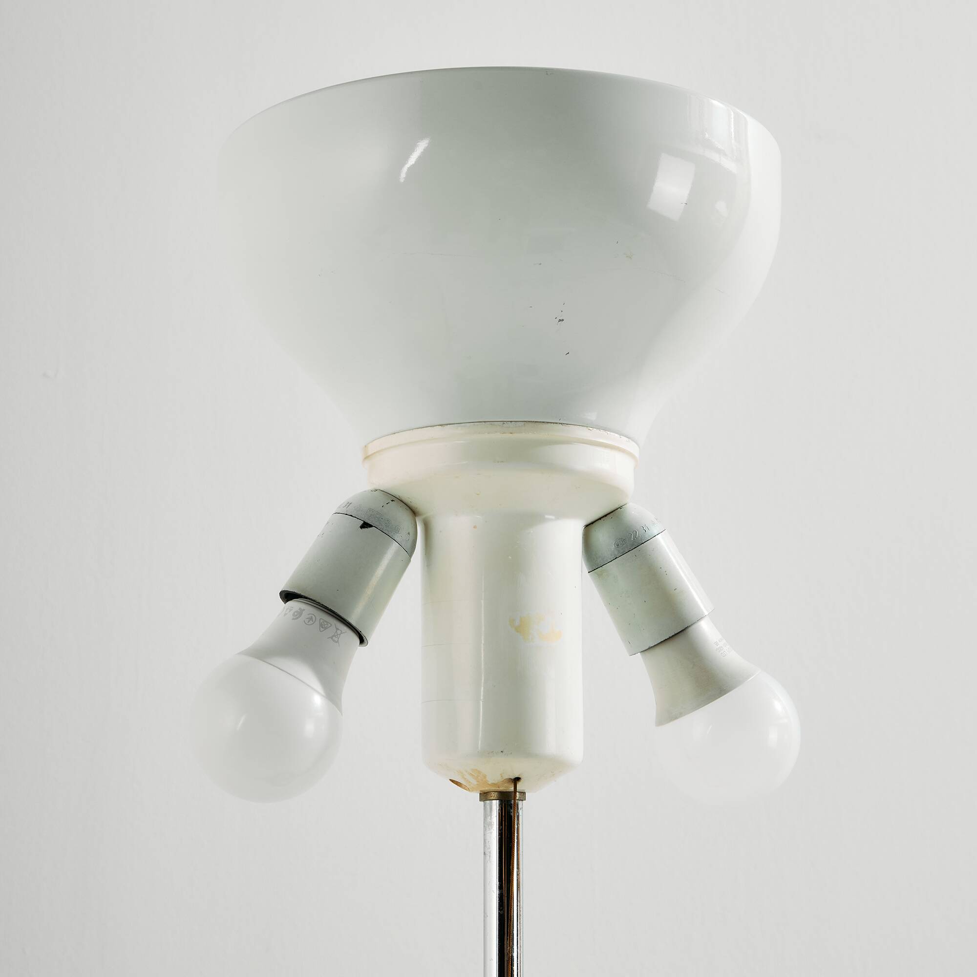 German ceramic floor lamp by Kaiser Leuchten
