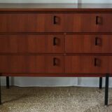 Danish vintage teak dressing table from the 1960s.