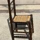 4 wooden and rope bobbin leg chairs attributed to Charles Dudouyt 1940