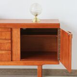 Enfilade - poignées courbées - années 70