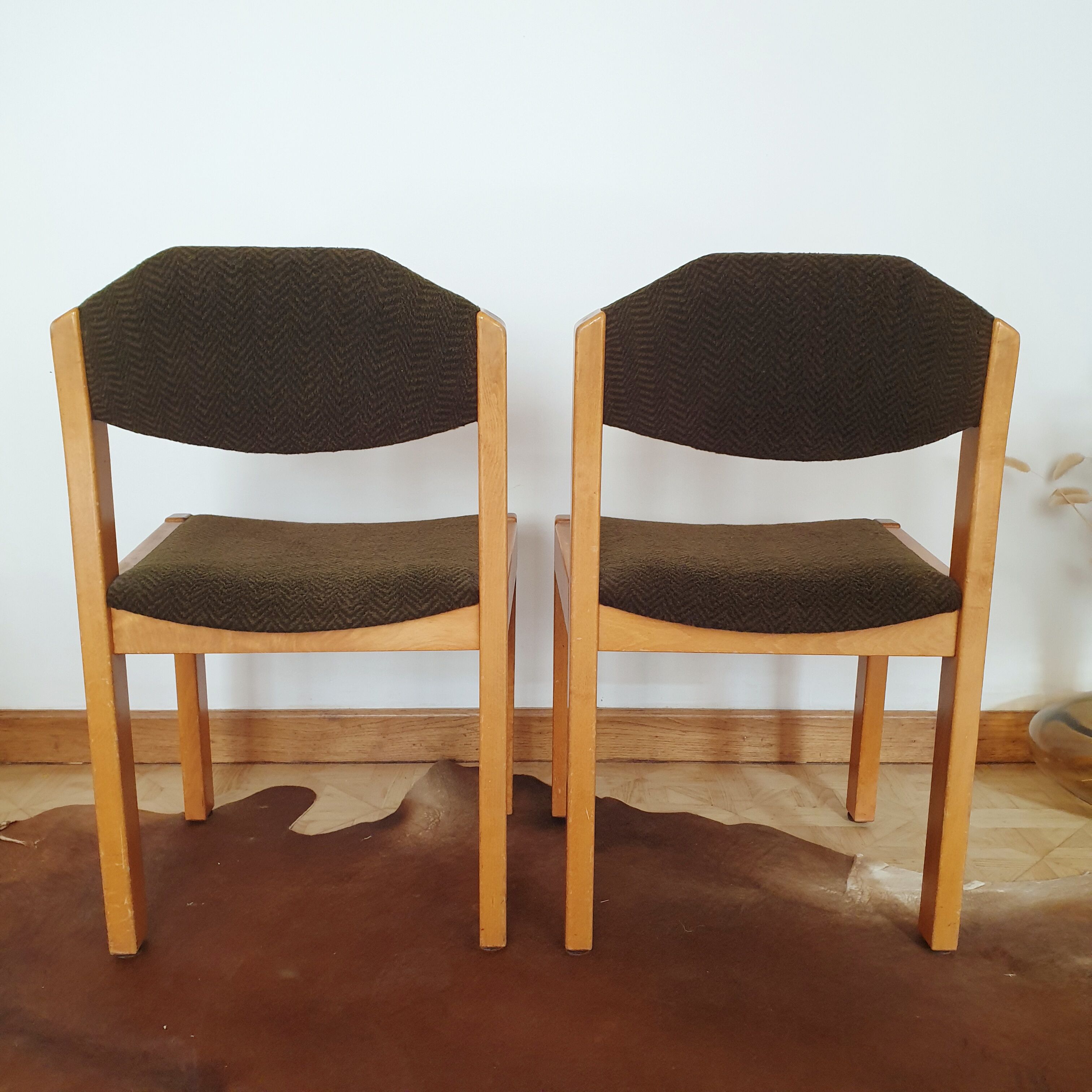 Chaises vintage Baumann années 70