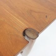 Large teak coffee table by Peter Hvidt and Orla Molgaard Nielsen model FD 575 for France and Son