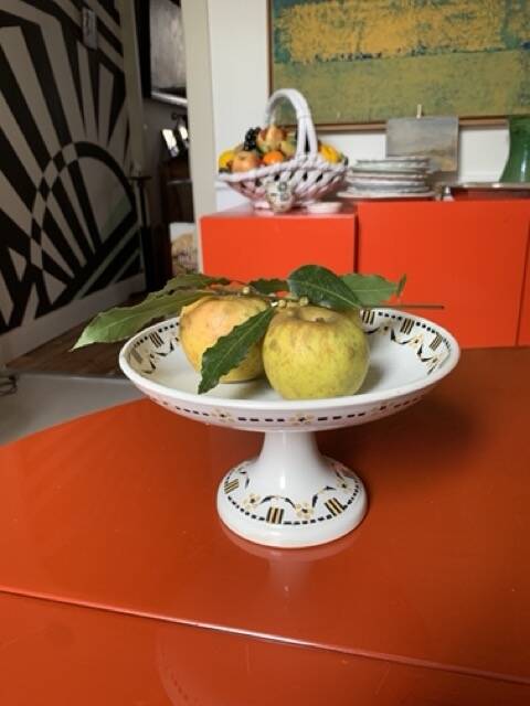 Gien porcelain fruit bowl from the 1930s