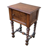 Louis XIII style bedside table