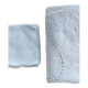 Old tablecloth and 12 napkins, table linen