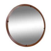 Miroir rond en bois mdk
