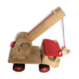 Truck solid wooden crane with lift arm