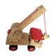 Truck solid wooden crane with lift arm