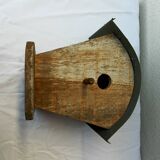 Old wooden and zinc nest box